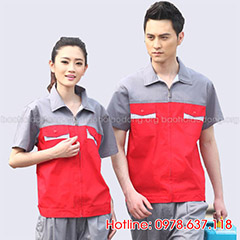 May đồng phục công nhân tại Tuyên Quang