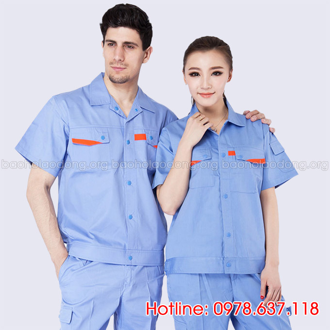 Bao ho lao dong | Bảo hộ lao động | Bảo hộ | Đồng phục công nhân | MBHLD54